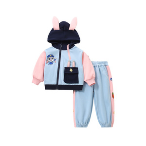 DeerBell女童兔子警官衣服套装