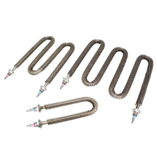 U型不锈钢翅片加热管烘干机发热管烘箱干烧电热管散热翘片电热棒