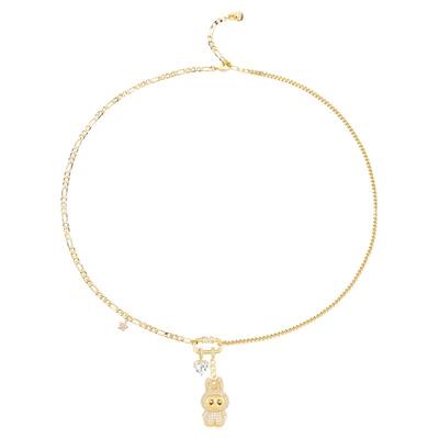 TWINSLULU气质爱心拉布布项链