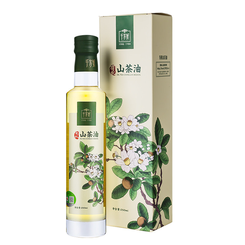 千岁好有机山茶油250ml