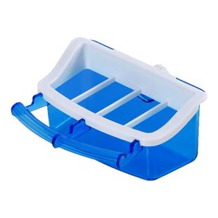 鹦鹉鸟食盒内挂防溅洒鸟食杯鸟喂食盒玉鸟食盒文鸟饲料盒小鸟水盒