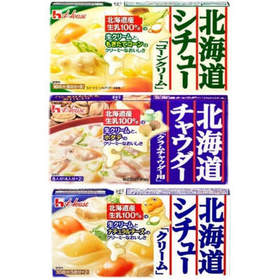 好侍日本人气house炖菜芝士奶油