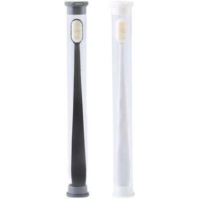 微纳米男女家庭装情侣用牙刷绒感万根毛软毛超细超软 万毛牙刷