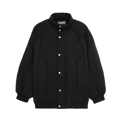 BODYDREAM棒球服羽绒服男款冬季90鸭绒加厚外套宽松立领飞行夹克