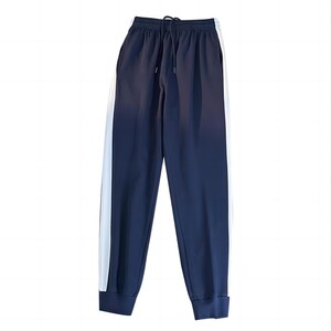 纯棉一道杠校服裤夏薄款束脚