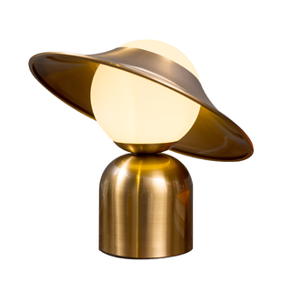 轻奢简约帽子台灯后现代儿童房床头灯卧室办公书桌北欧创意时尚灯