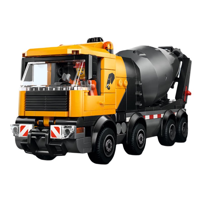 LEGO乐高60478水泥搅拌车