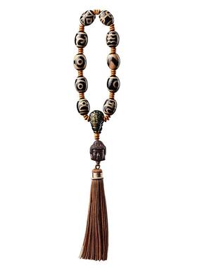 天珠多宝手串手持珠西藏天眼珠