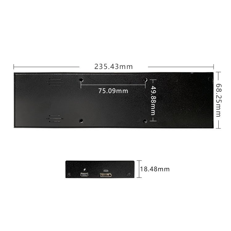 长条形屏货架广告屏6.86 7.84  8寸条屏广告机商场餐饮广