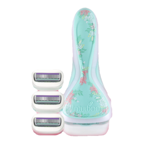 【秒杀】舒适舒芙剃毛刀intuition刀头大皂头脱毛除毛刀囤货装