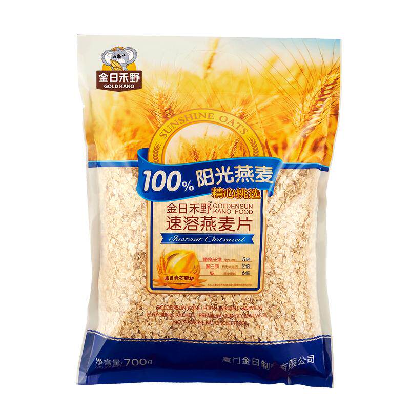 金日禾野速溶燕麦片袋装1400g