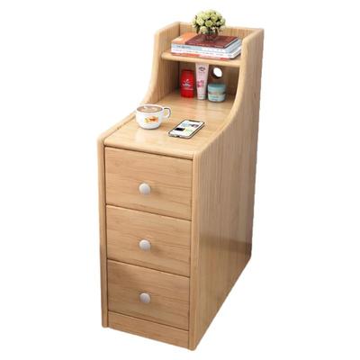 床头柜超窄小型实木加高家用卧室沙发夹缝床边柜储物收纳迷你柜子
