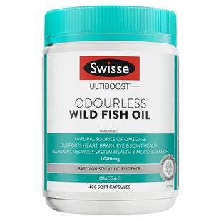 【超值换购】swisse斯维诗野生鱼油1000mg 成人中老年呵护健康