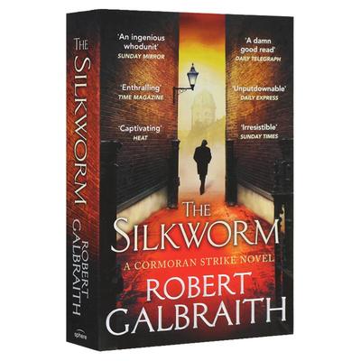 The Silkworm 蚕 英文版原版推理小说书 JK罗琳 罗伯特加尔布雷思 进口英文原版 Robert Galbraith 小说英语书籍