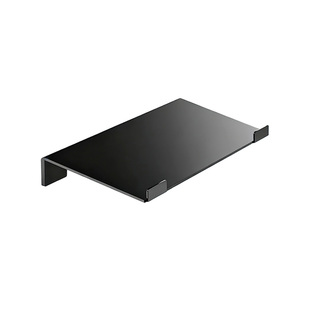 键盘托架增高支架亚克力悬浮架通用办公桌台式电脑倾斜托盘桌面机械键盘垫工位打字神器配件腕垫拖架防尘罩