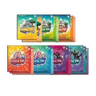 剑桥大学出版社Power Up starter/1/2/3/4/5/6级原版进口powerup小学英语教材YLE flyers考试英文官方备考书籍