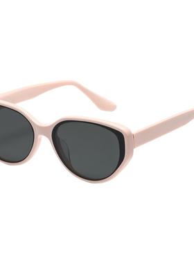 FREEDME小粉框墨镜女显脸小