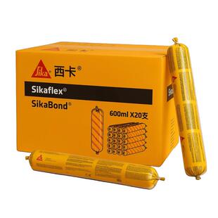 西卡中性硅酮结构胶透明防水耐候胶厨卫马桶玻璃胶门窗专用密封胶