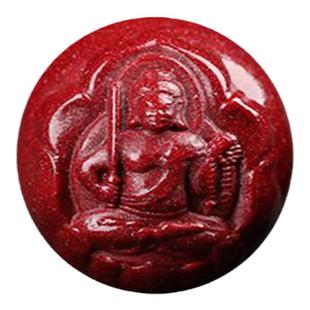 2026高品红砂紫金朱砂十二生肖本命佛守护神散珠手串男女士手链