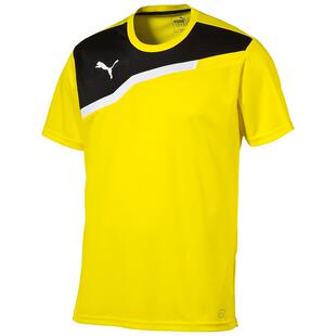 PUMA/彪马正品当季新款男子足球比赛训练服光板短袖T恤654596