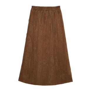 it'real瑞尔国风复古盘扣中式半身裙春季新款新中式长伞裙子