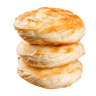 潼味坊老潼关千层饼肉夹馍速冻饼胚早餐半成品肉夹馍饼胚120个/箱