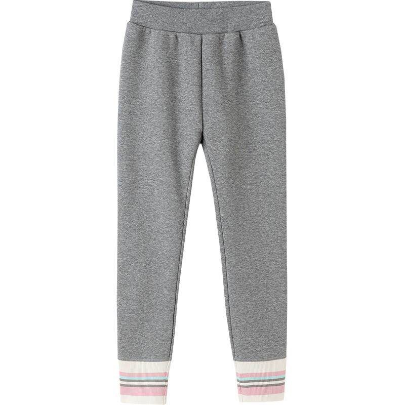 巴拉巴拉童装儿童一体绒打底裤女童秋冬装新款加绒保暖长裤子