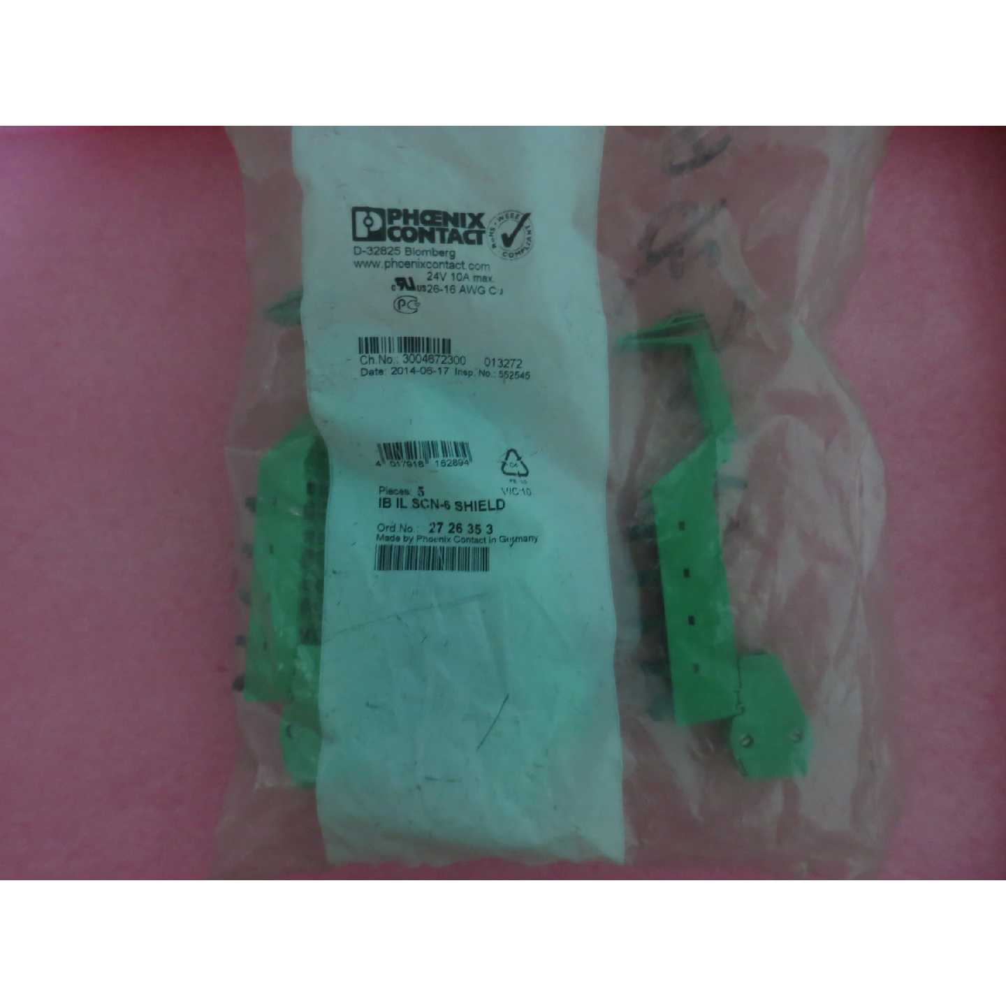 议价全新原装正品菲尼克斯 2726353 IB IL SCN-6 SHIELD  现货