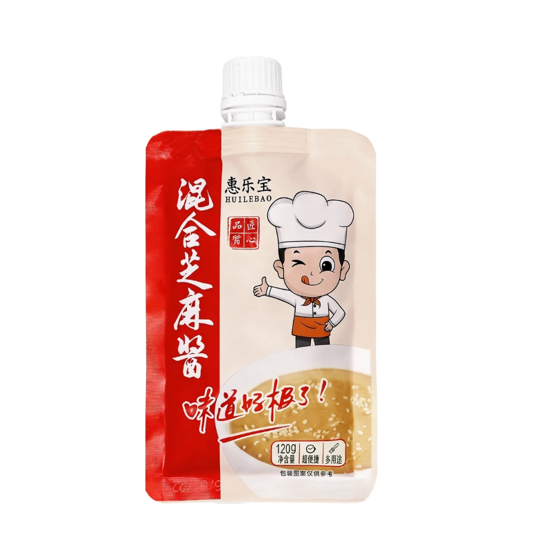 惠乐宝纯芝麻花生混合酱正宗芝麻酱无添加火锅蘸调料麻酱非二八酱