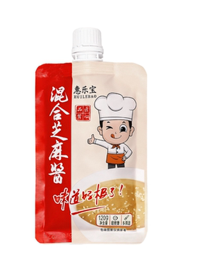 无添加正宗芝麻花生混合酱