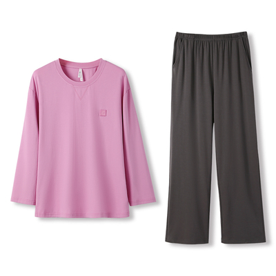 安之伴可外穿情侣睡衣春秋长袖