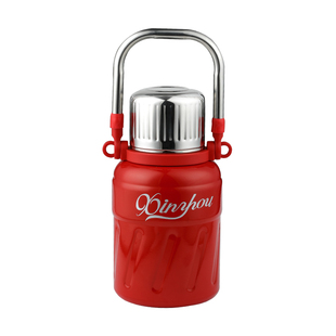 女学生保温壶2025新款大容量户外便携保温杯泡茶热水瓶矮胖敦敦桶