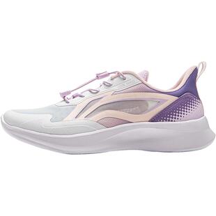 李宁童鞋儿童运动鞋女童春季新款轻便减震防滑软底网面透气跑步鞋