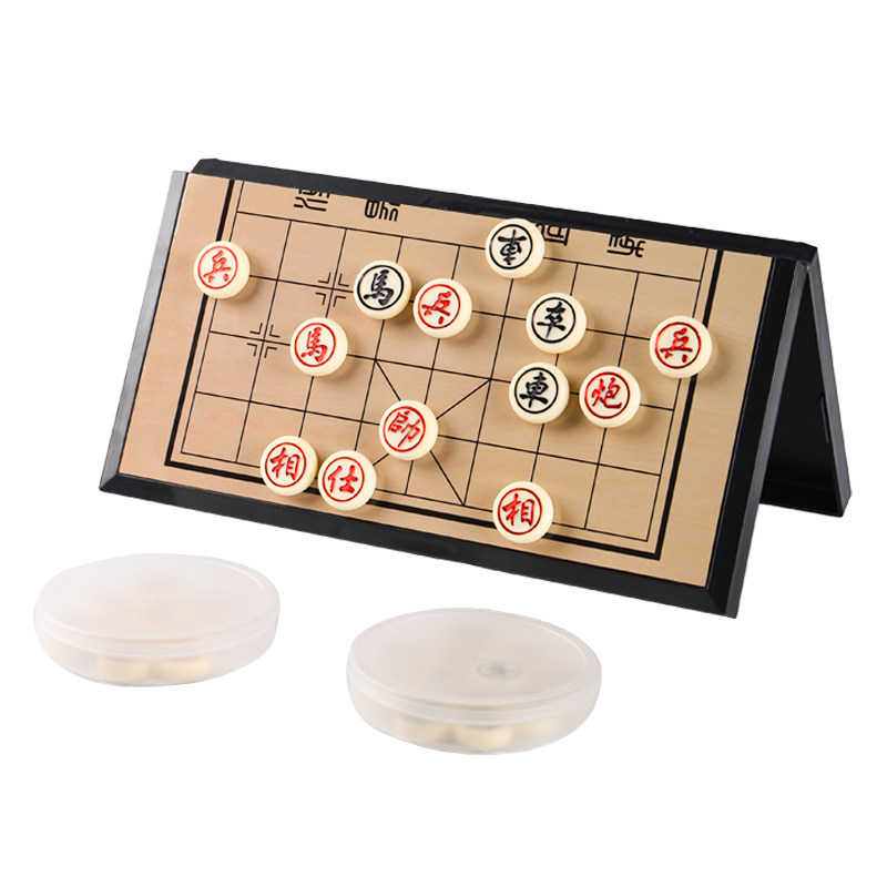 中国象棋带磁铁折叠棋盘便携磁性大号入门小学生成人儿童专用围棋