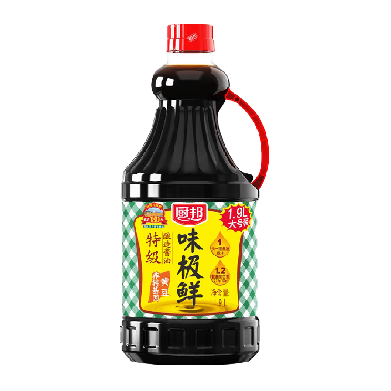 厨邦味极鲜酱油1.9L×1瓶