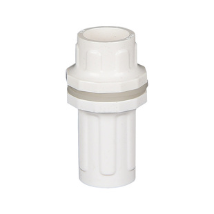 鱼缸排水接头弯排 pvc套件配件直通放水底滤组缸水族箱 强排接头