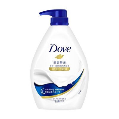 多芬沐浴露乳液持久留香深层营润樱花香甜弹力水润1kg瓶官方正品