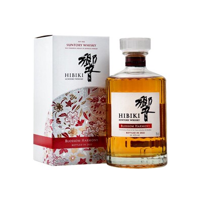 Hibiki响调和日本威士忌2022樱花限量版700mL日威洋酒