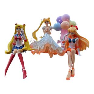 汽车内饰摆件创意美少女战士车饰女士车载中控台摆台车内装饰品