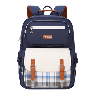 KVG小学生女生书包一年级3-6大容量男童减负护脊kimicool儿童背包
