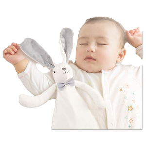 澳贝宝宝安抚巾新生婴儿安抚哄睡神器0-1岁睡眠毛绒玩偶玩具3个月