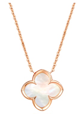 四叶草项链女款生日礼物送女友