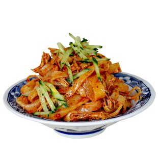 佬食惠陕西擀面皮 西安凉皮宝鸡岐山美食特产小吃真空包装