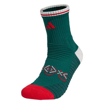 阿迪达斯男女篮球运动袜