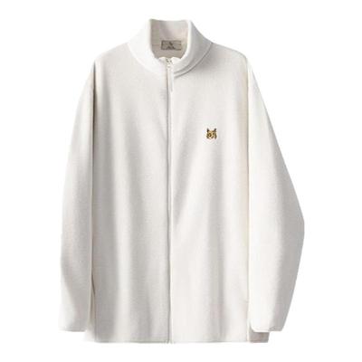 英国小狐狸立领秋冬纯色夹克男女