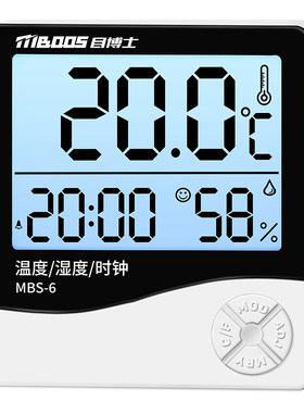 【已售55万+】目博士室内湿度计