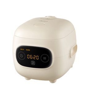 美的智能迷你电饭煲家用1.2L小型不粘锅电饭锅1一2人小容量一人食