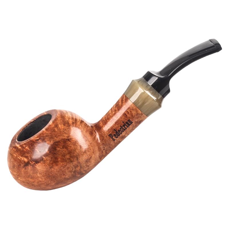 进口石楠木烟斗小苹果老式手工
