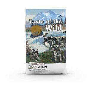 【去泪痕3.0送试吃】荒野盛宴美版美毛狗粮 烟熏三文鱼蓝莓全犬粮