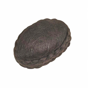 汉服后脑勺垫发包椭圆形秀禾盘发丸子古装造型写真COS唐制假发髻